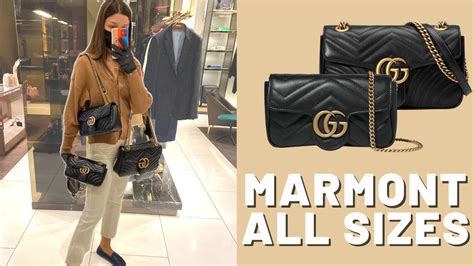 gucci marmot sizes body bag|gucci marmont bag small size.